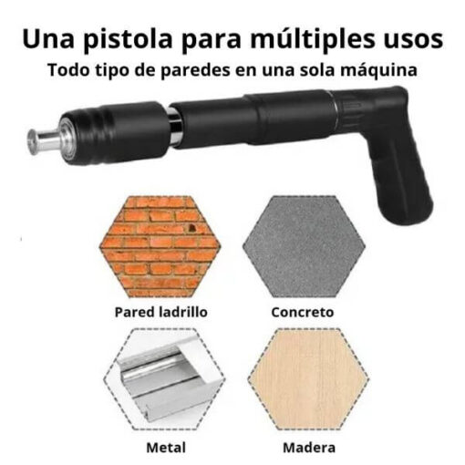 Pistola de clavos fulminantes BlackWood - Imagen 3